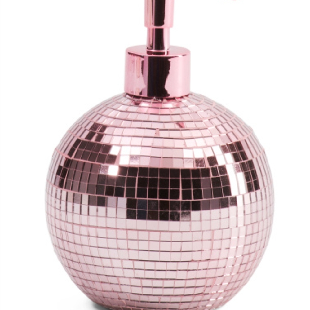 Pink Mosaic Soap Dispenser New lotion Pump ceramic - Picture 3 of 3